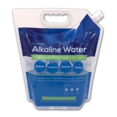 Alkaline water bag